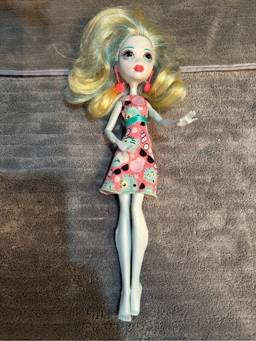 Mattel G2 Monster High Lagoona Blue Emoji 2016 Basic Doll